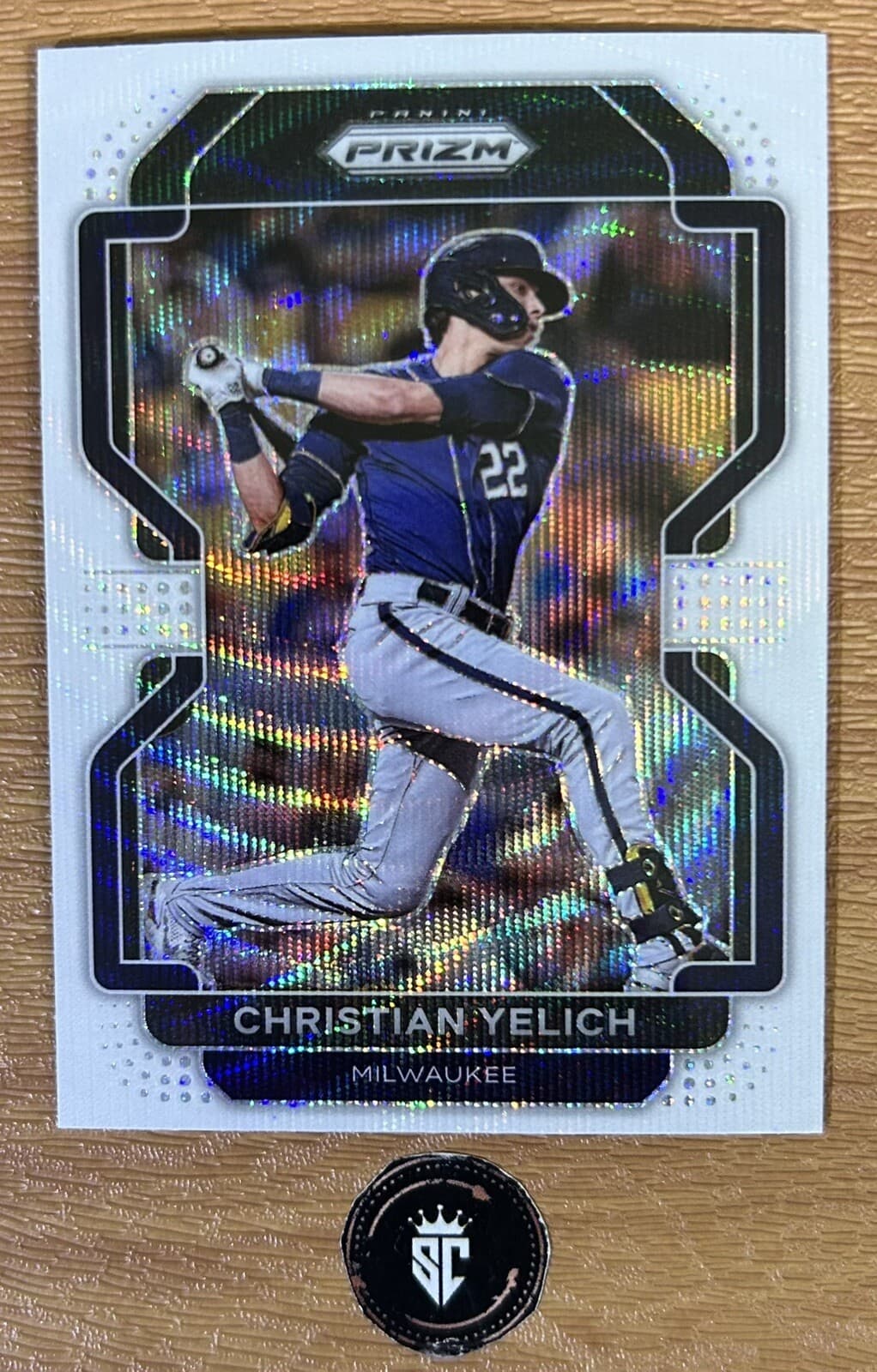 Christian Yelich Baseball 2022 Panini Prizm 2022 Panini Prizm
