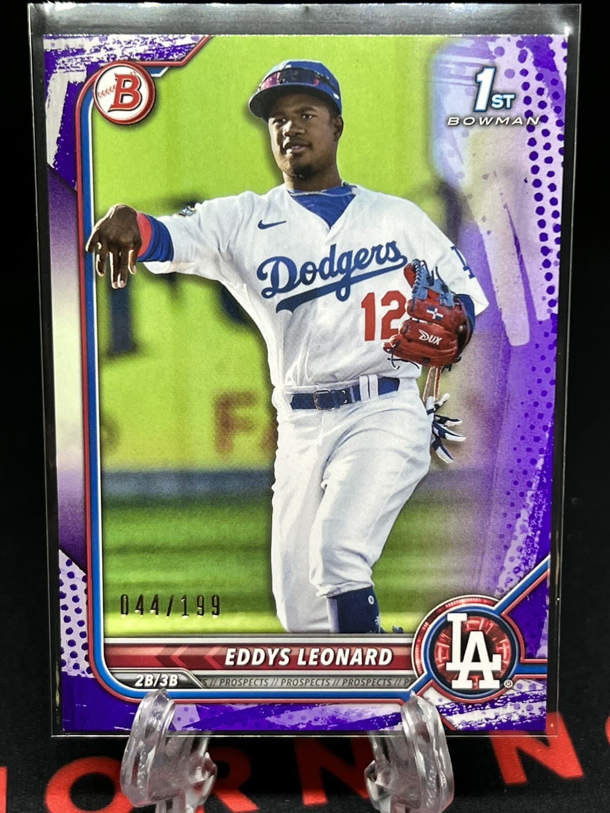 Eddys Leonard Purple 2022 Bowman