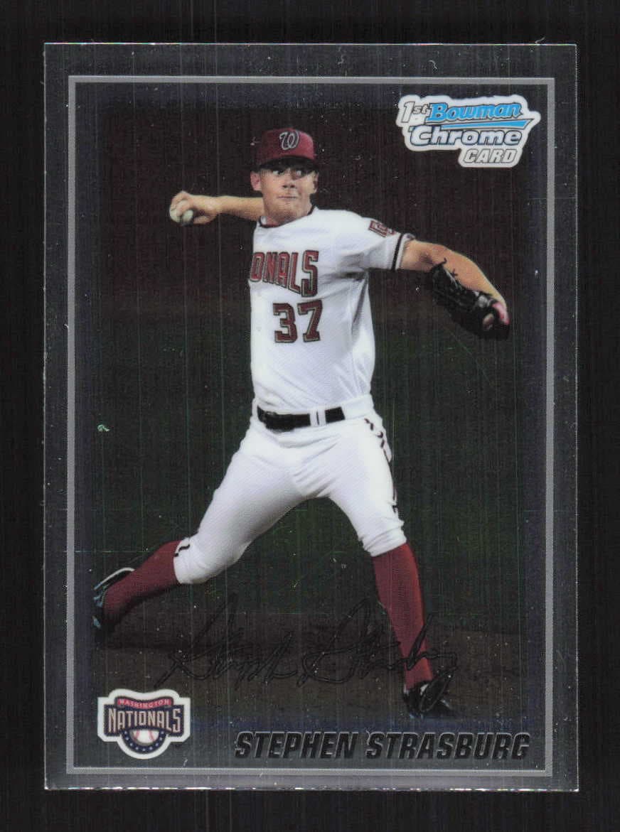Stephen Strasburg Prospects 2010 Bowman Chrome