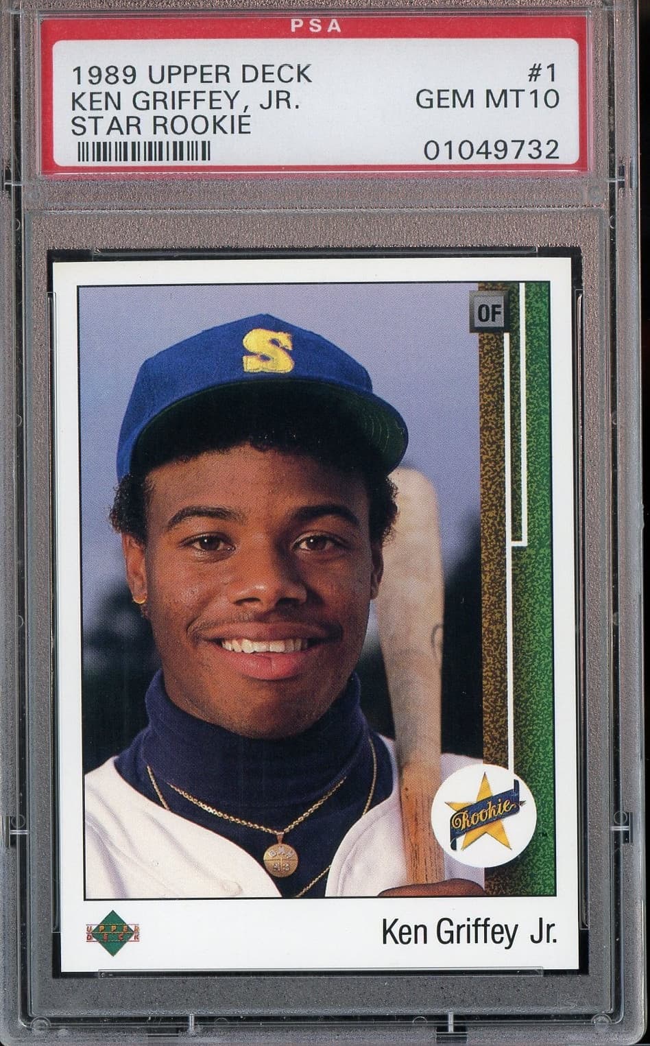 KEN GRIFFEY JR. STAR CENTERED 1989 Upper Deck 1989 Upper Deck