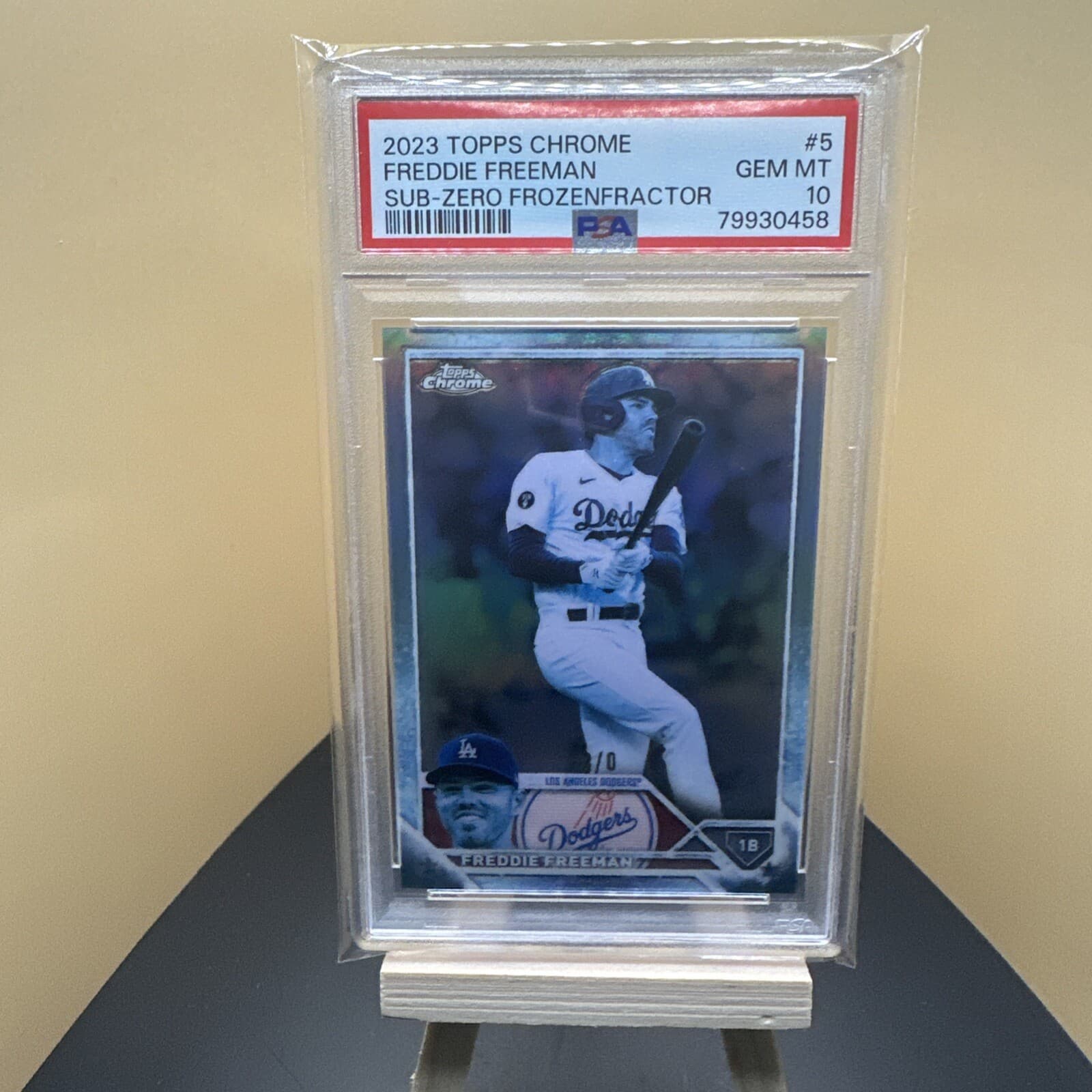 Freddie Freeman Sub 2023 Topps Chrome 2023 Topps Chrome