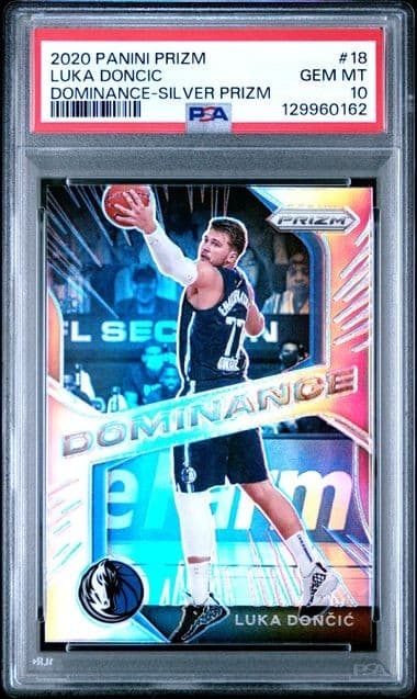 DOMINANCE 18 LUKA DONCIC SILVE 2020 Panini Prizm 2020 Panini Prizm