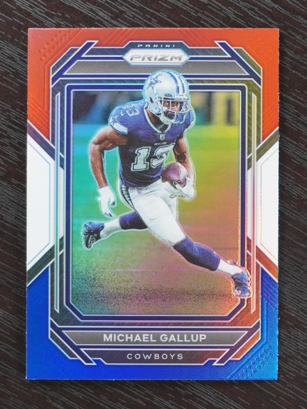 Red White Blue 2022 Panini Prizm 2022 Panini Prizm blue-red