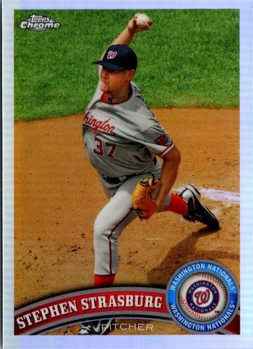 Stephen Strasburg Washington 2011 Topps Chrome