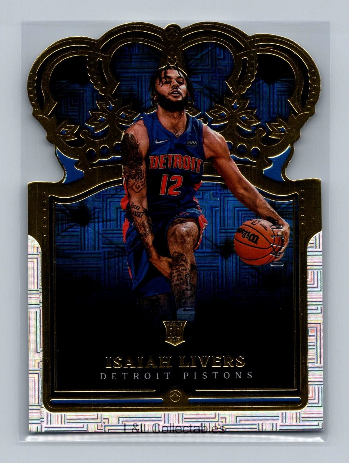 Crown Royale Isaiah 2021 Panini 2021 Panini gold