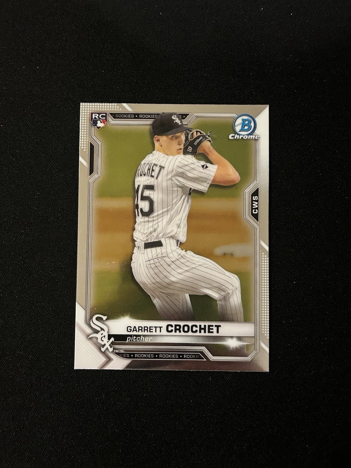 Garrett Crochet Chicago 2021 Bowman Chrome 2021 Bowman Chrome