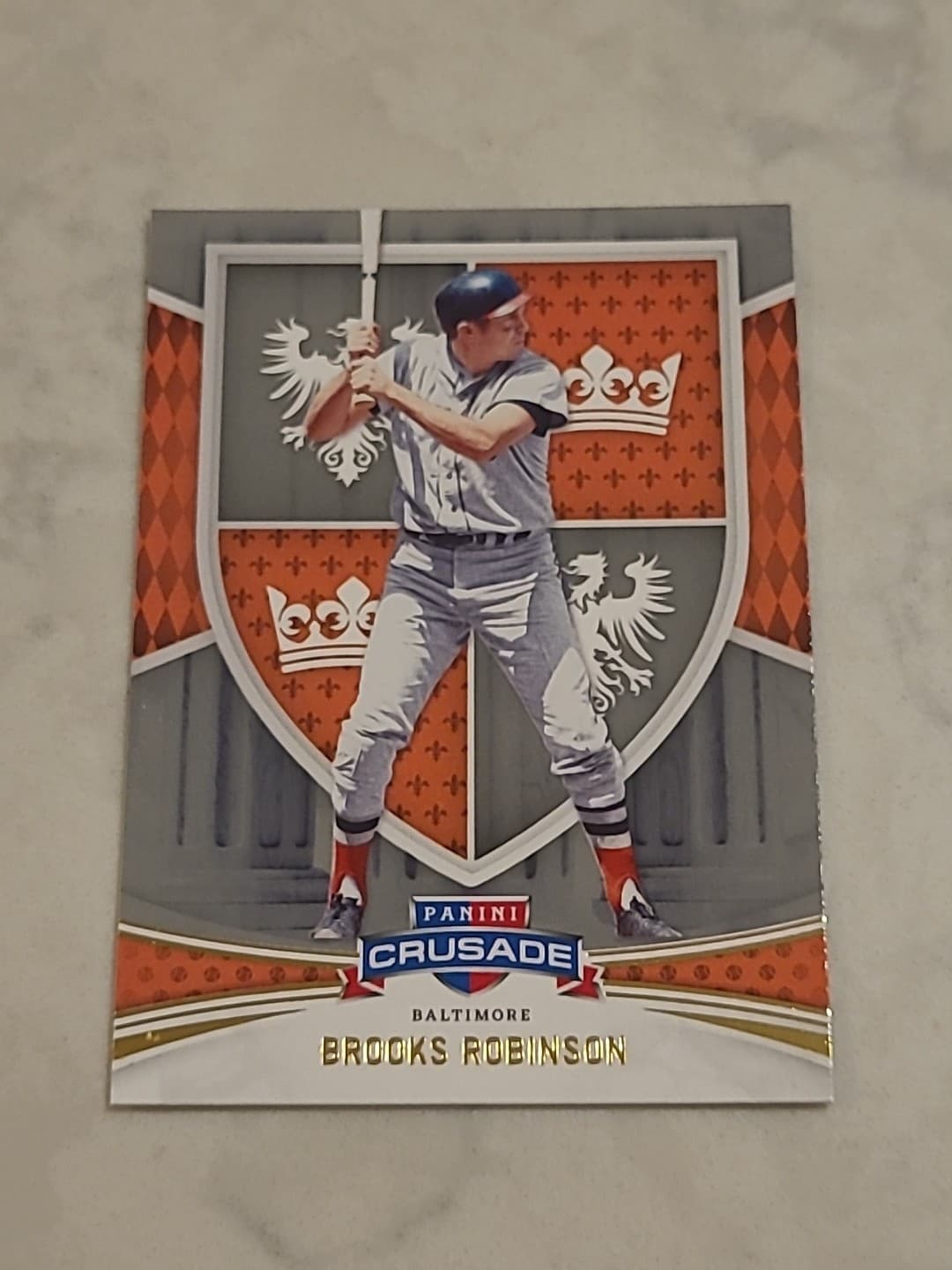 Brooks Robinson Gold 2024 Panini 2024 Panini foil-gold