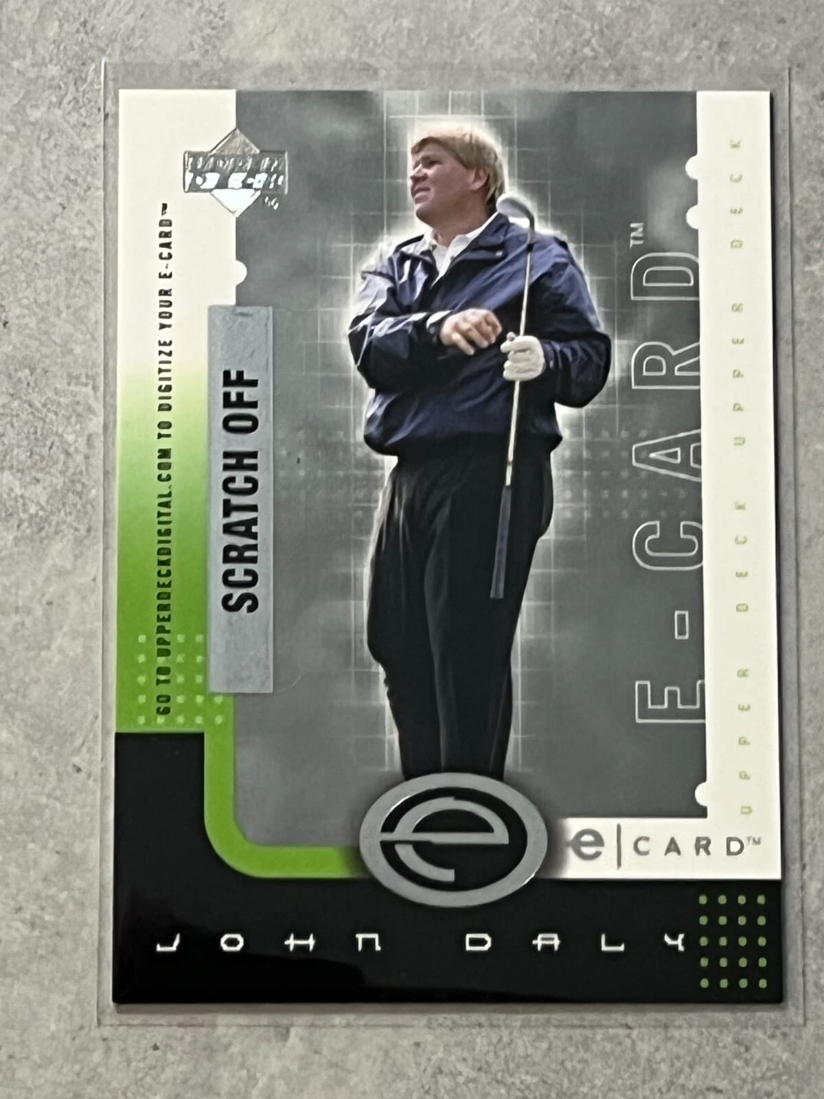 John Daly Unscratched 2001 Upper Deck