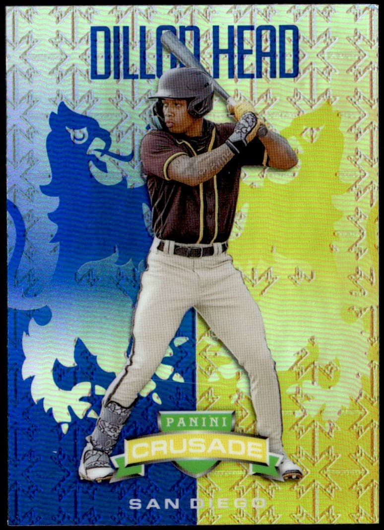 Crusade Dillon Head 2024 Panini 2024 Panini blue
