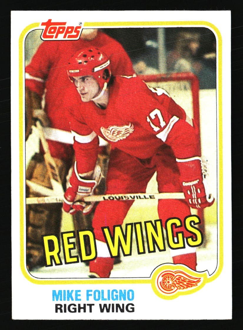 Mike Foligno 1981 Topps 1981 Topps