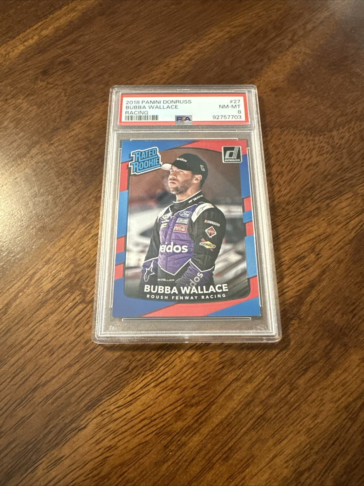 DONRUSS RATED BUBBA WALLACE NA 2018 Panini 2018 Panini