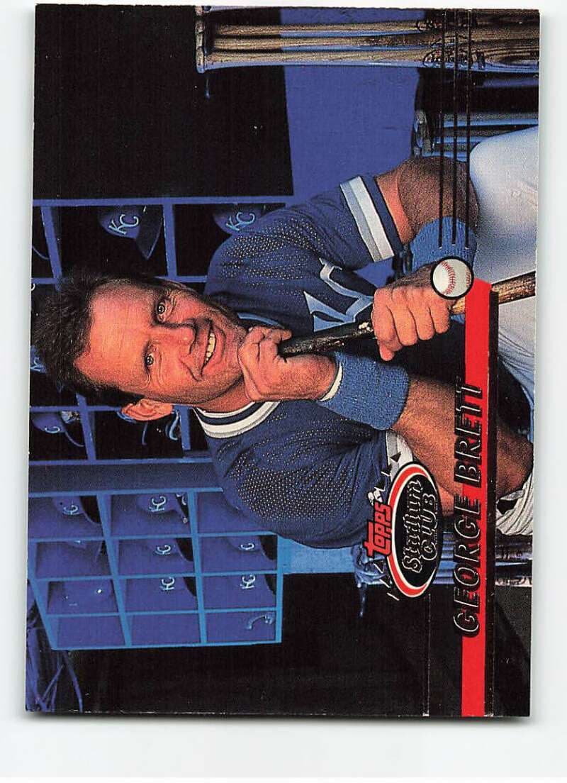 George Brett 1993 Topps Stadium Club 1993 Topps Stadium Club