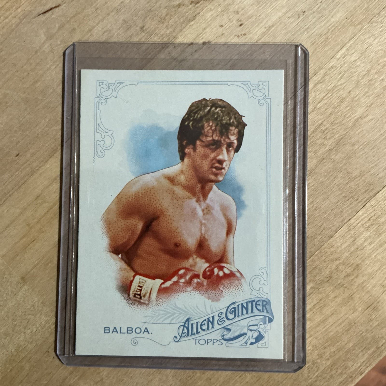 Rocky Balboa trading card
