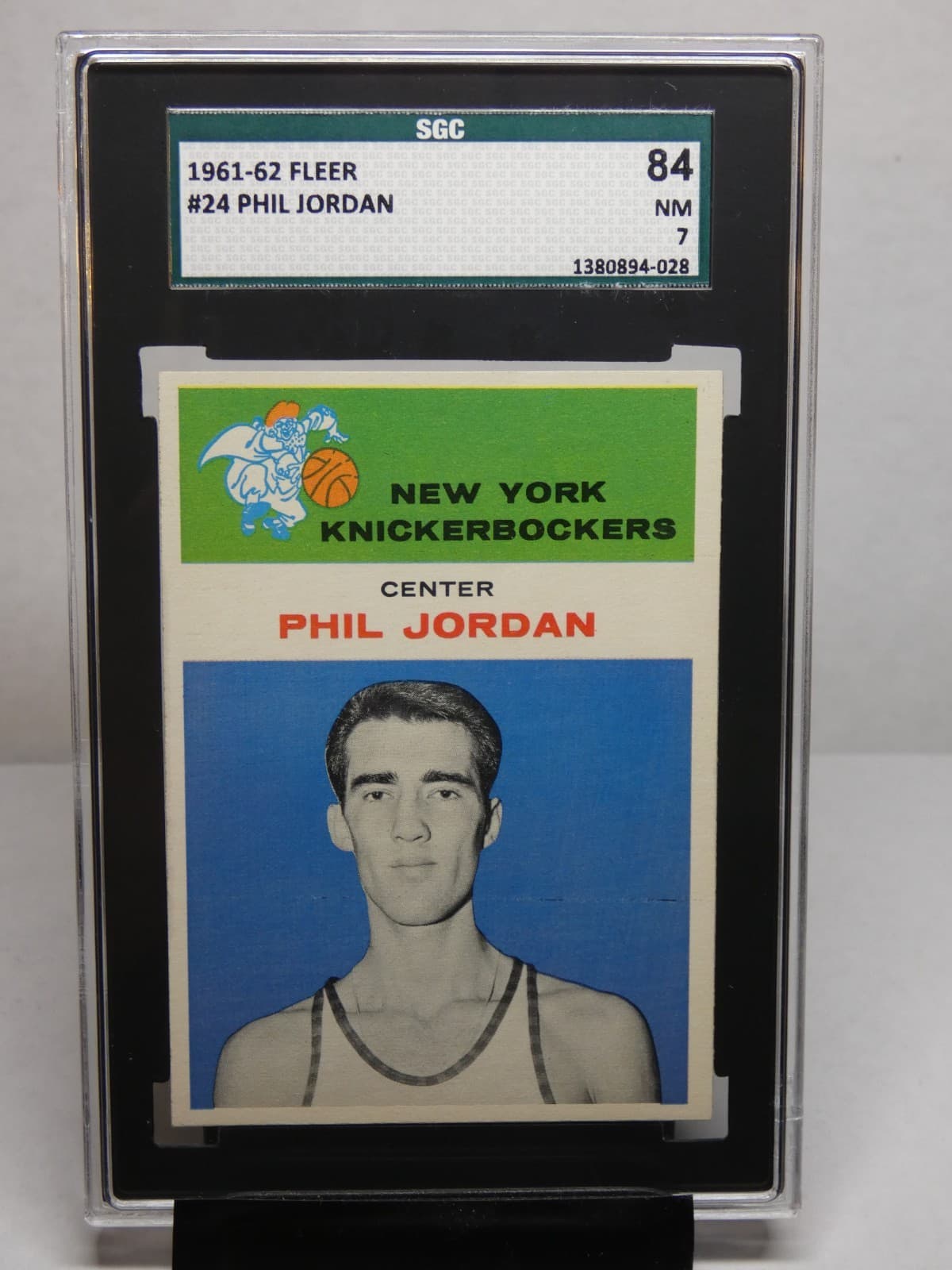 Phil Jordan 1961 Fleer