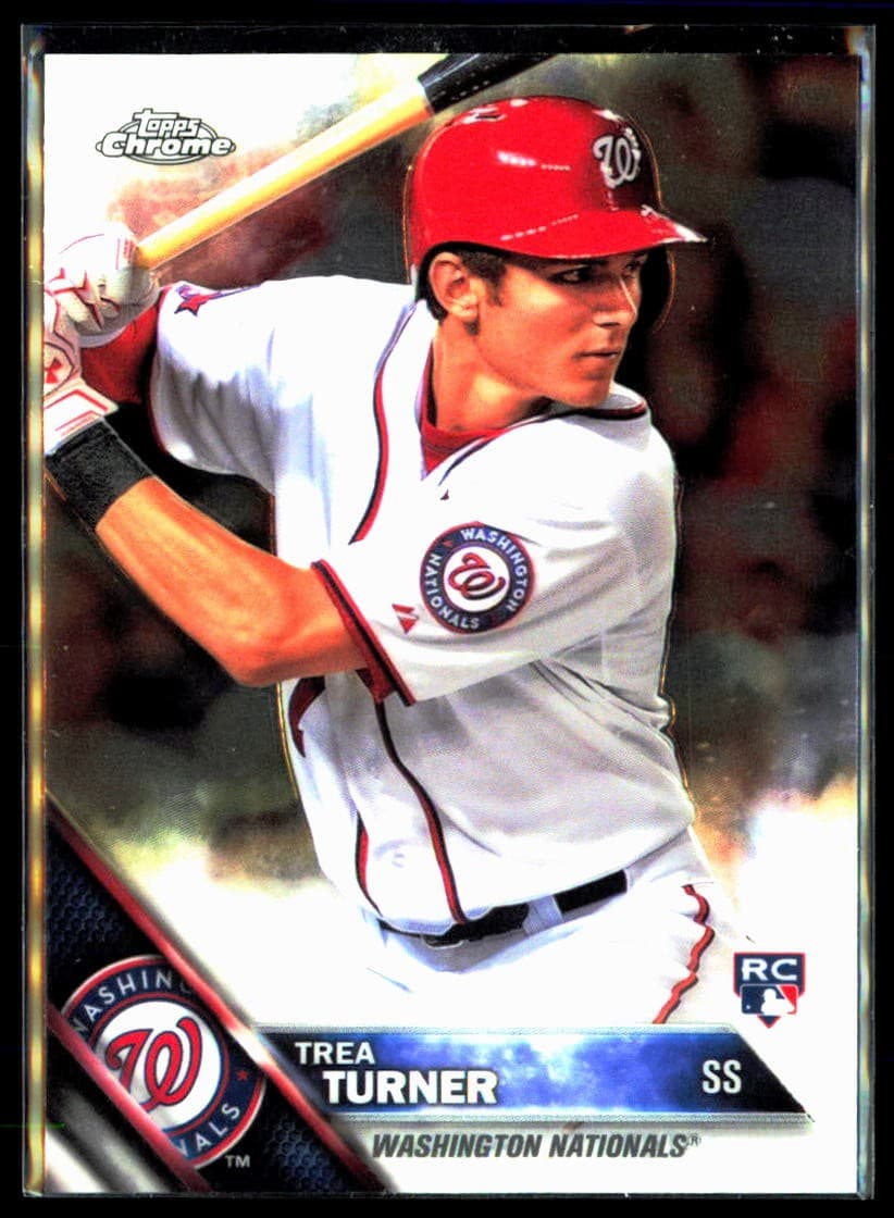 Trea Turner Washington 2016 Topps Chrome 2016 Topps Chrome