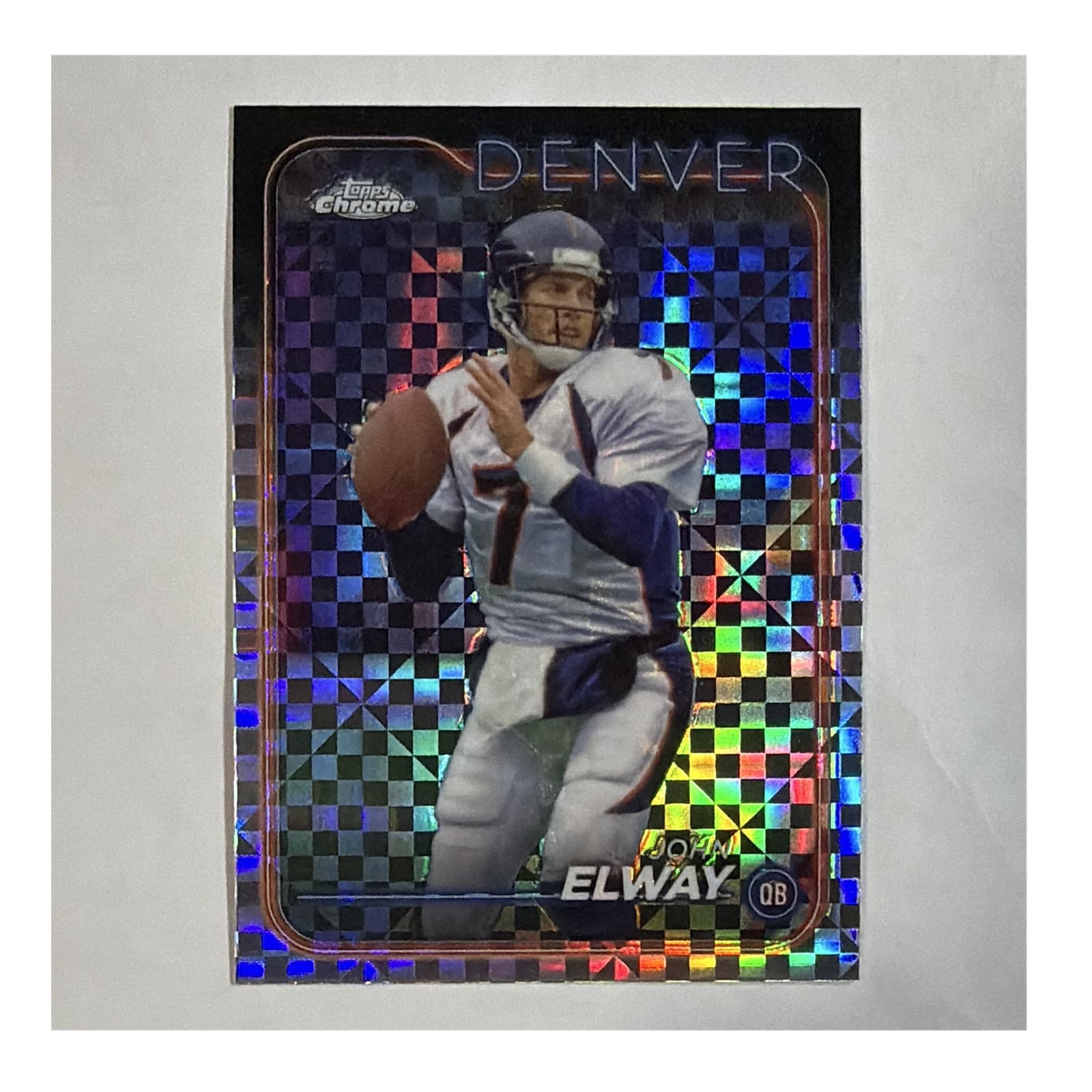 John Elway 2024 topps Topps Chrome