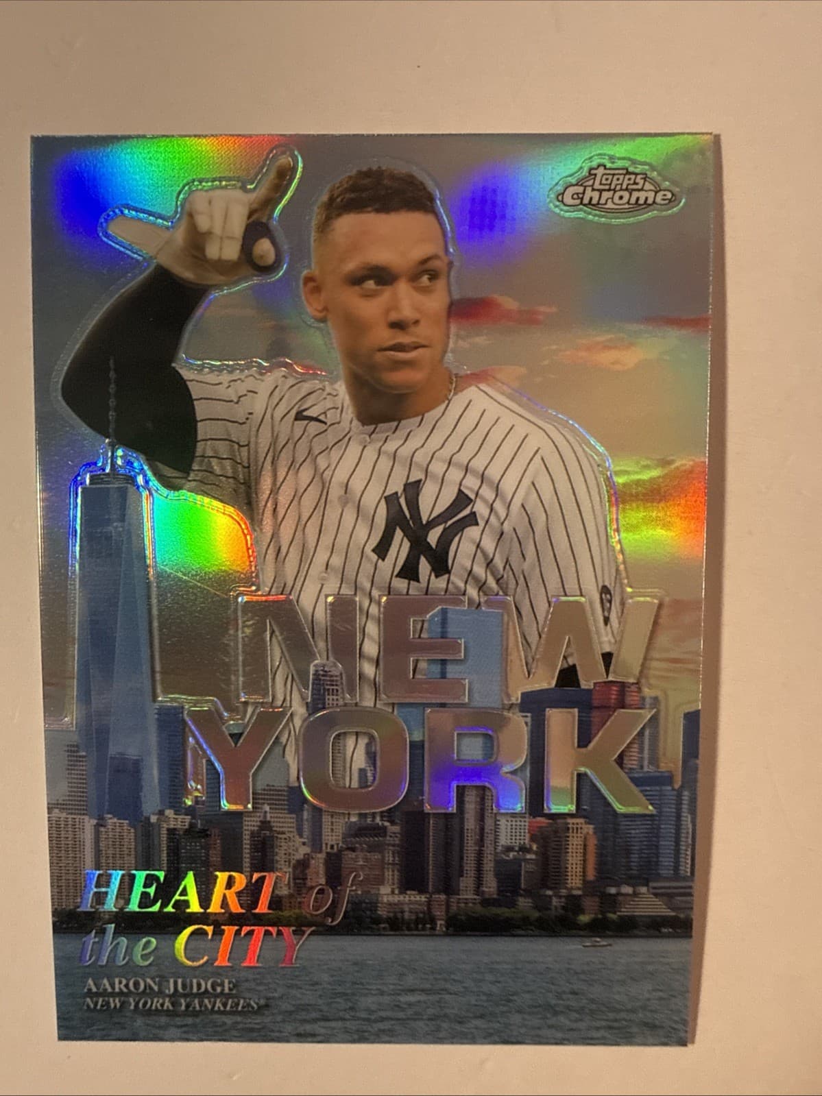 AARON JUDGE " HEART OF THE CIT 2022 Topps Chrome 2022 Topps Chrome