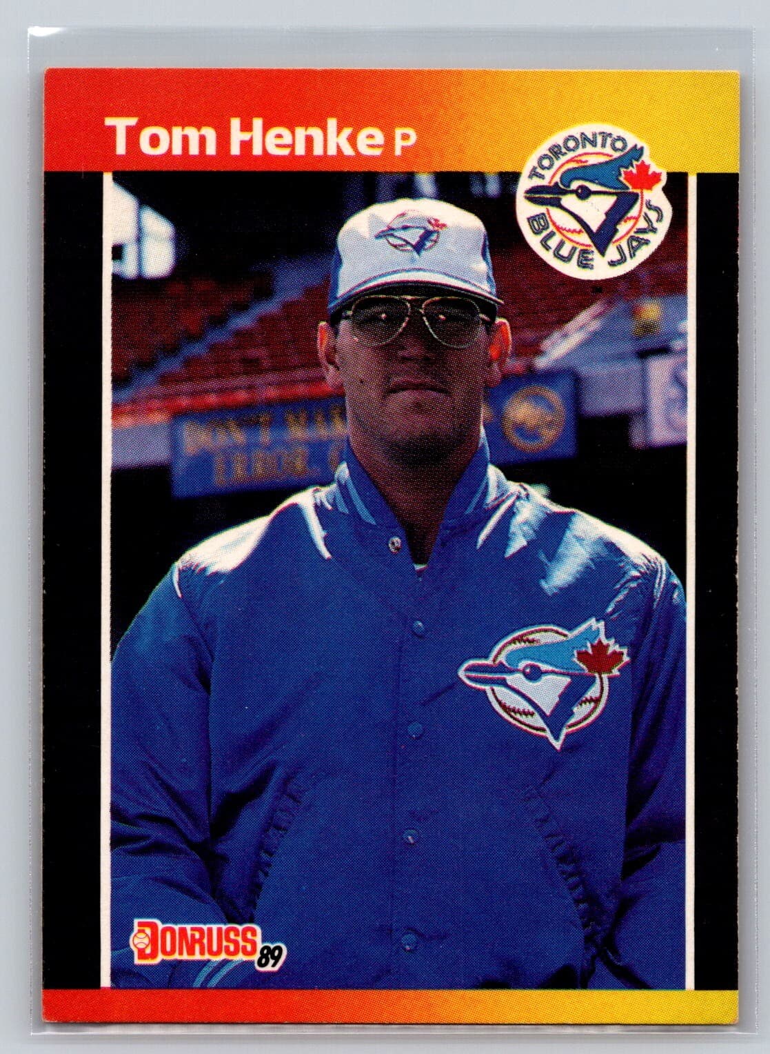 Baseball Tom Henke 1989 Donruss 1989 Donruss