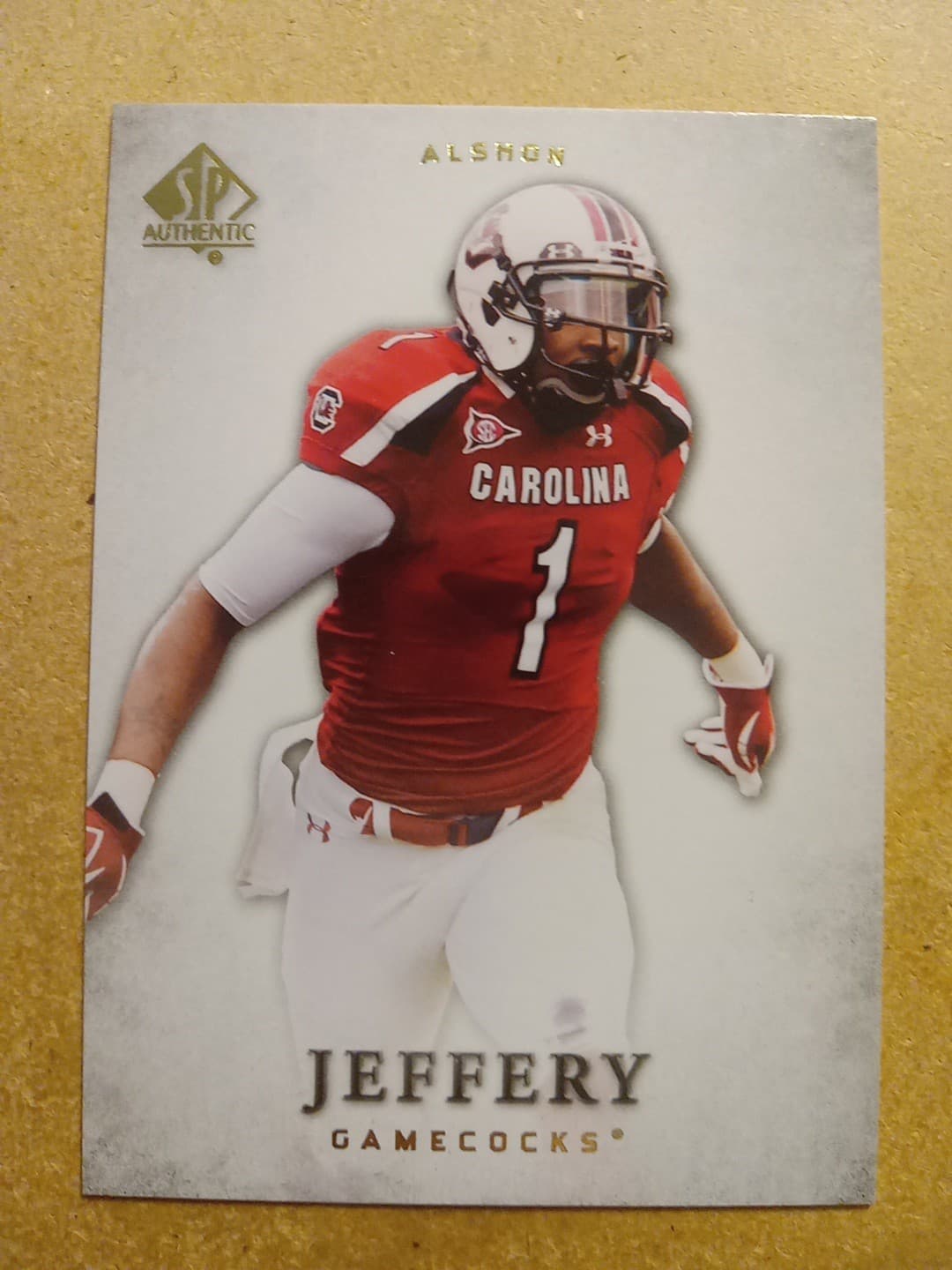 Authentic Alshon Jeffery 2012 Upper Deck SP