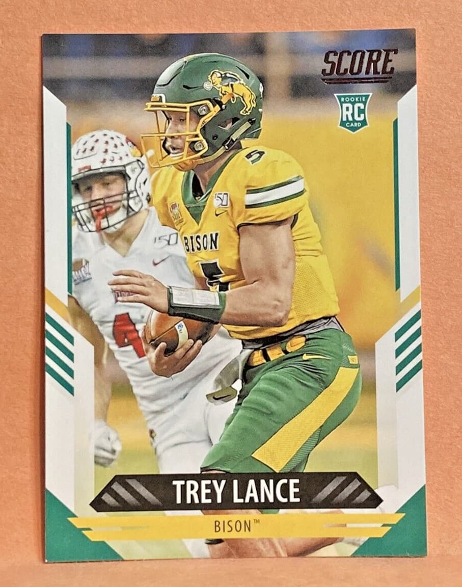 TREY LANCE 49ers 2021 Score 2021 Score