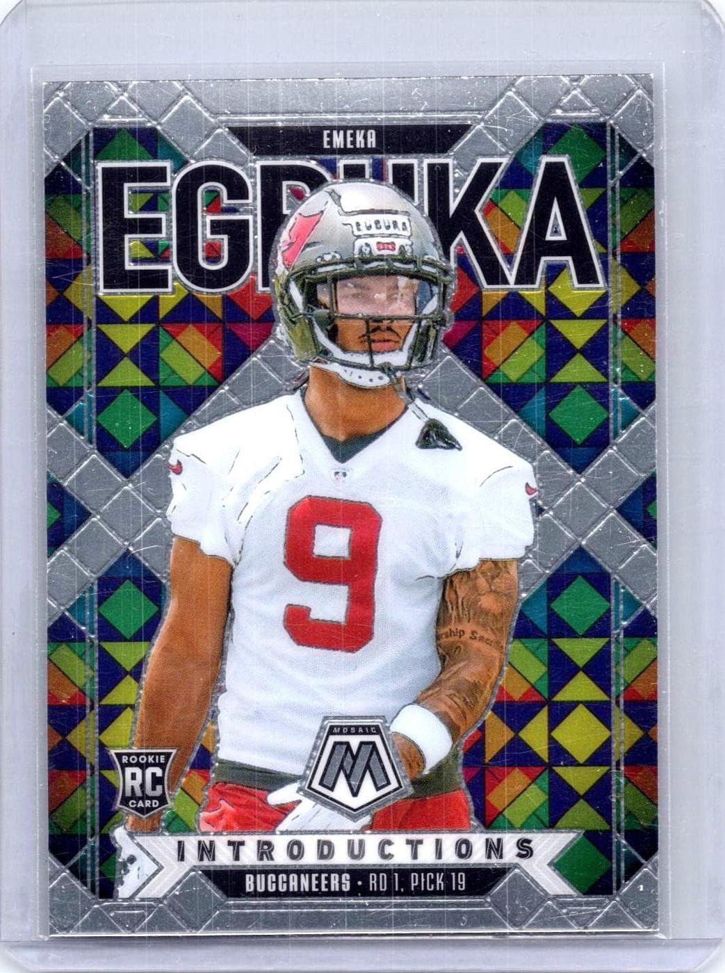 Emeka Egbuka Introductions 2025 Panini Mosaic