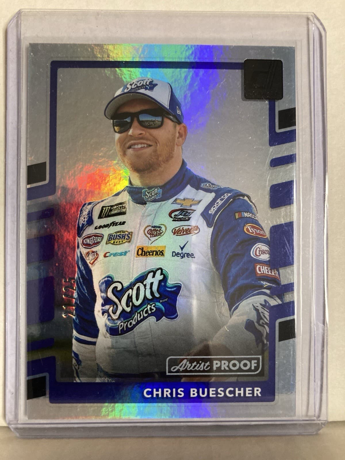 Chris Buescher Artist 2018 Panini 2018 Panini
