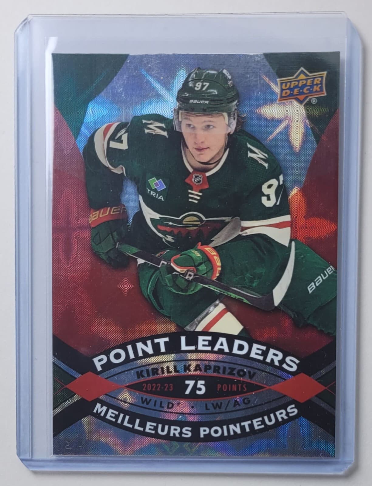 Kirill Kaprizov Point 2023 Upper Deck 2023 Upper Deck
