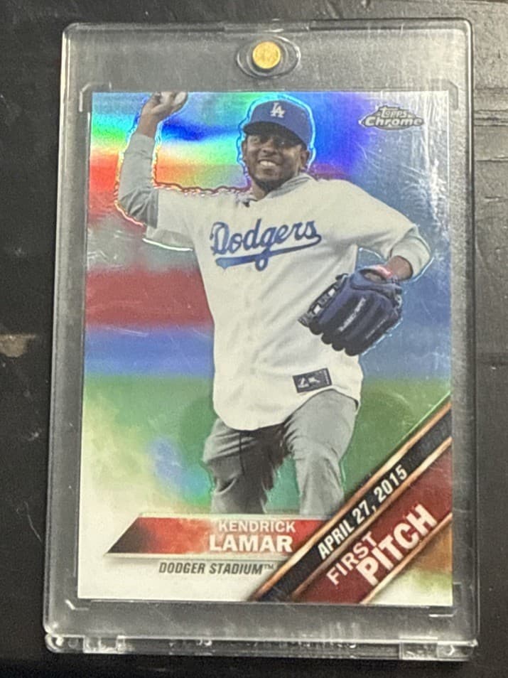First Pitch Kendrick 2016 Topps Chrome