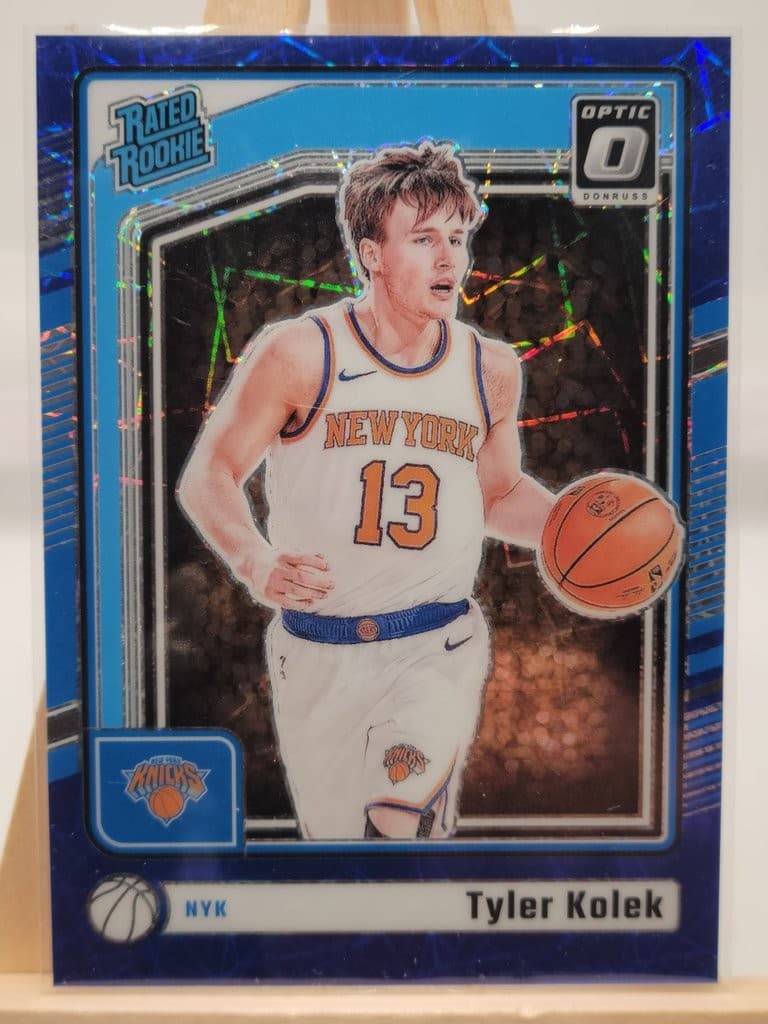 Tyler Kolek Blue 2024 Donruss Optic 2024 Donruss Optic blue-velocity