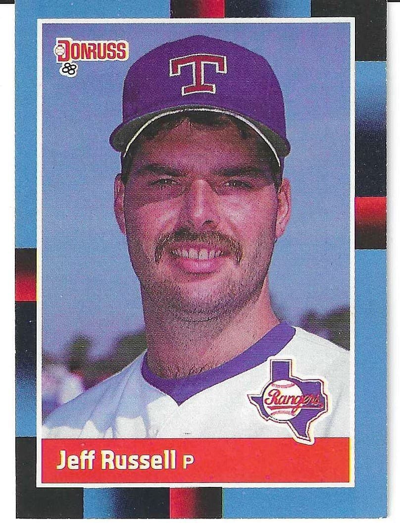 BASEBALL JEFF RUSSELL #531