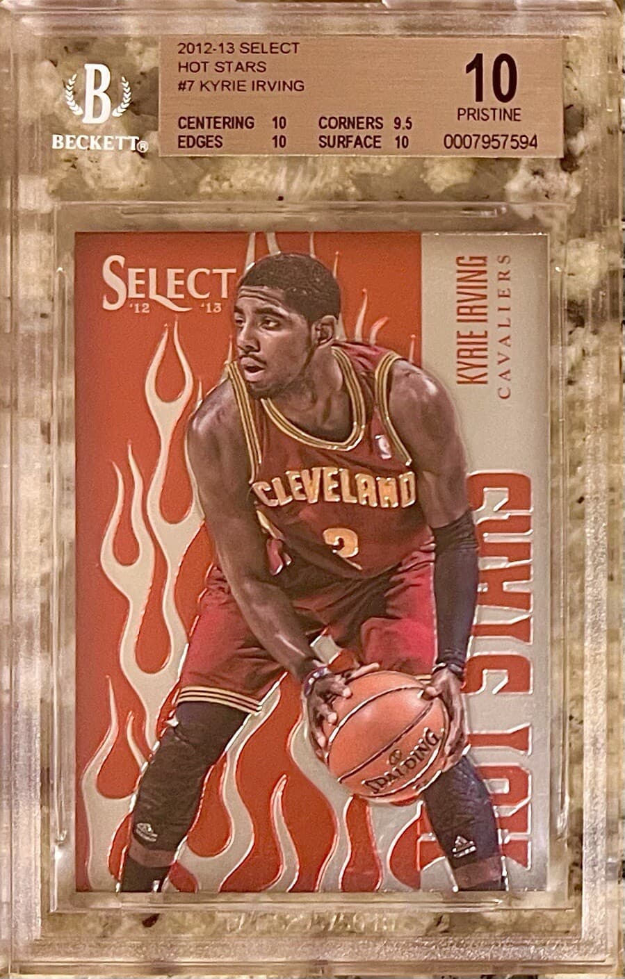POP 2 KYRIE IRVING HOT STARS P 2012 Panini Select 2012 Panini Select