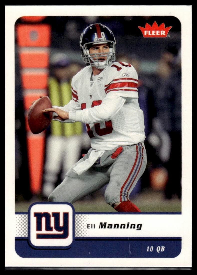 Eli Manning 2006 Fleer