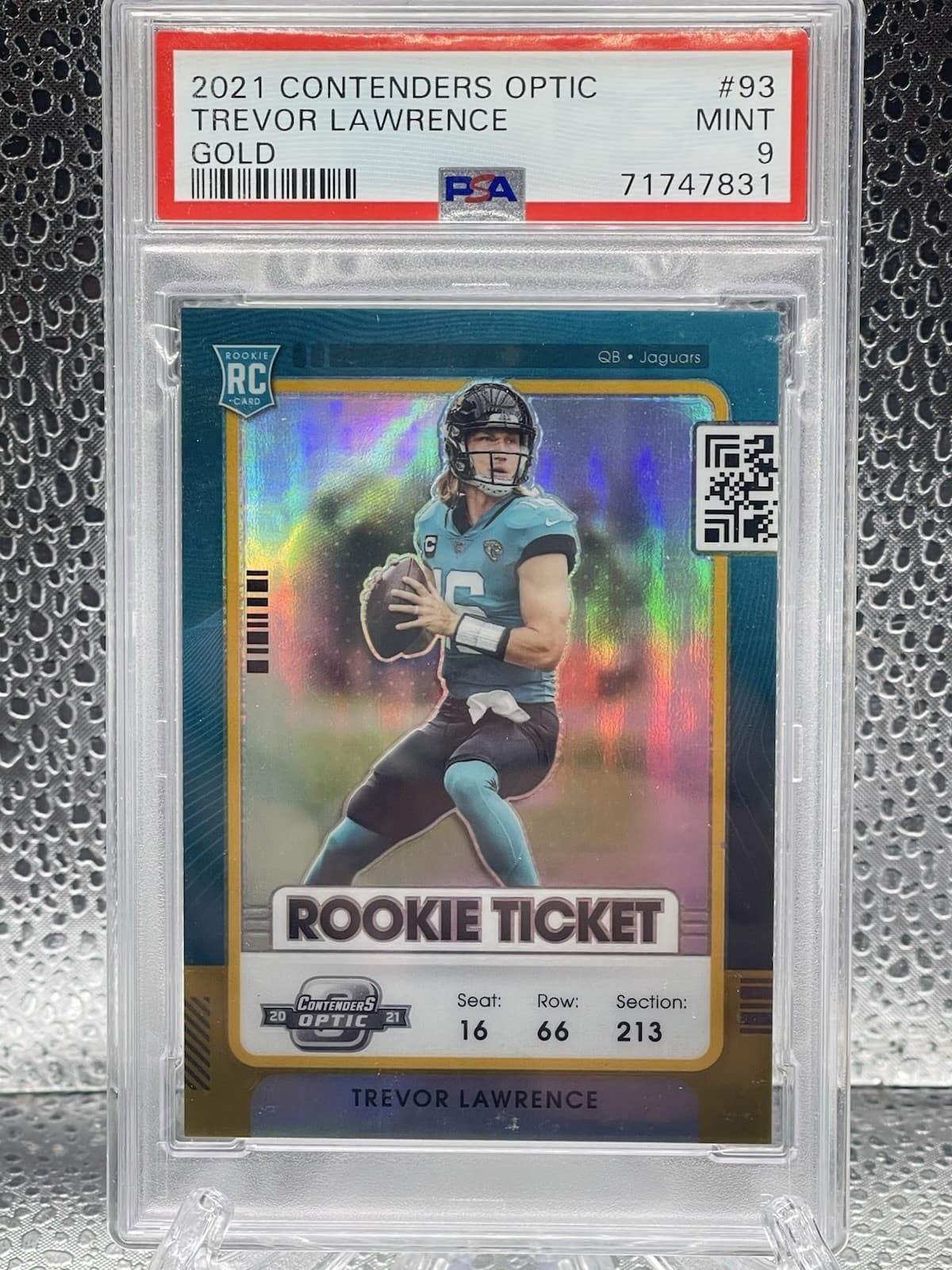 Optic Trevor Lawrence 2021 Panini Contenders 2021 Panini Contenders example 2