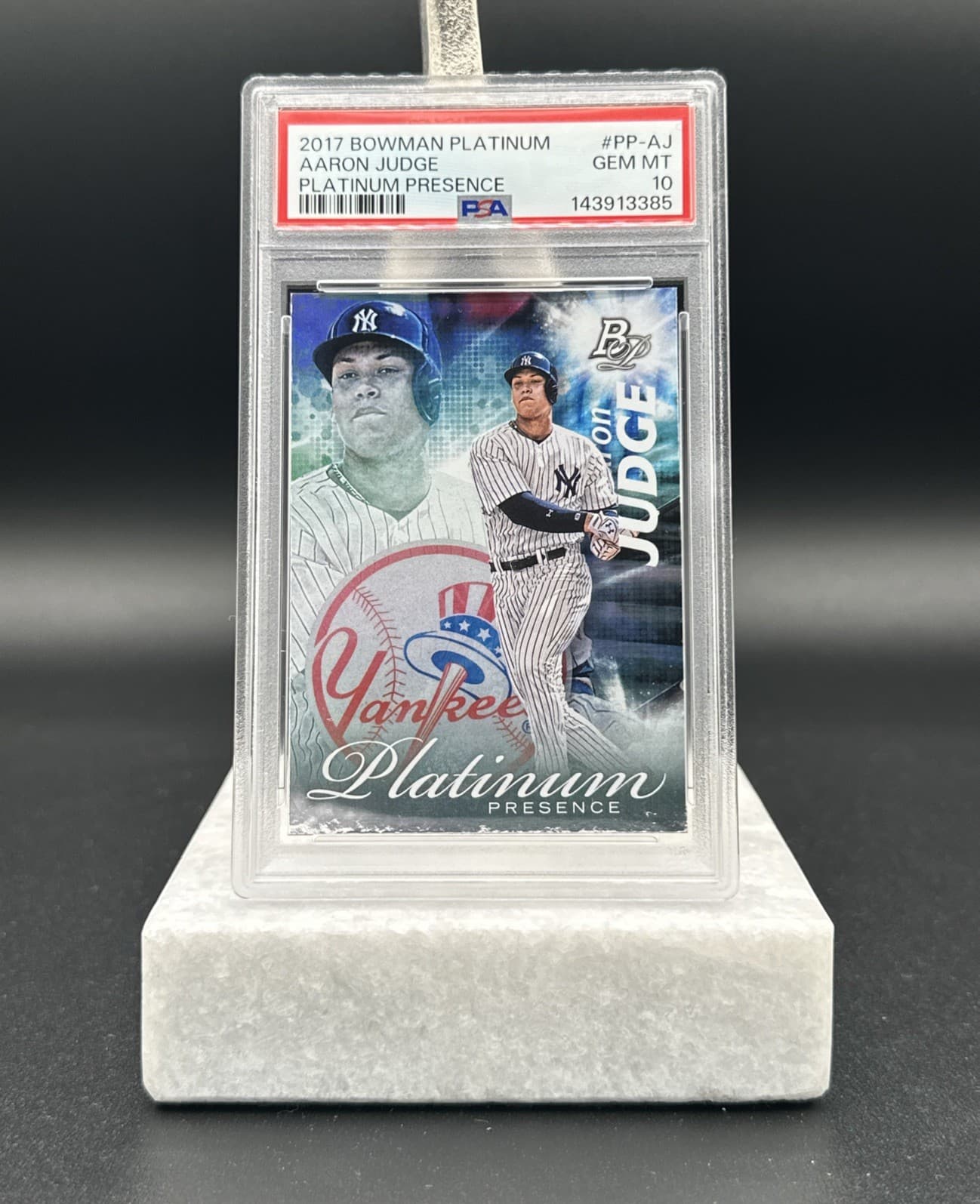 AARON JUDGE PLATINUM PLATINUM 2017 Bowman