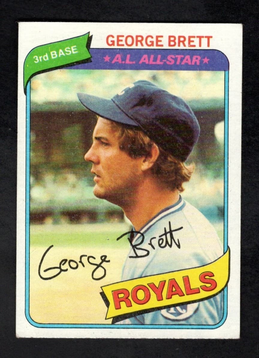 Baseball George Brett 1980 Topps 1980 Topps
