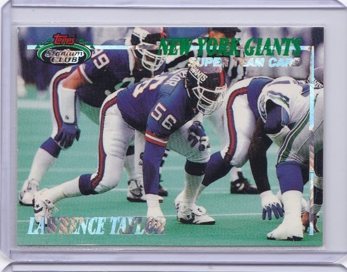 Lawrence Taylor New 1993 Topps Stadium Club