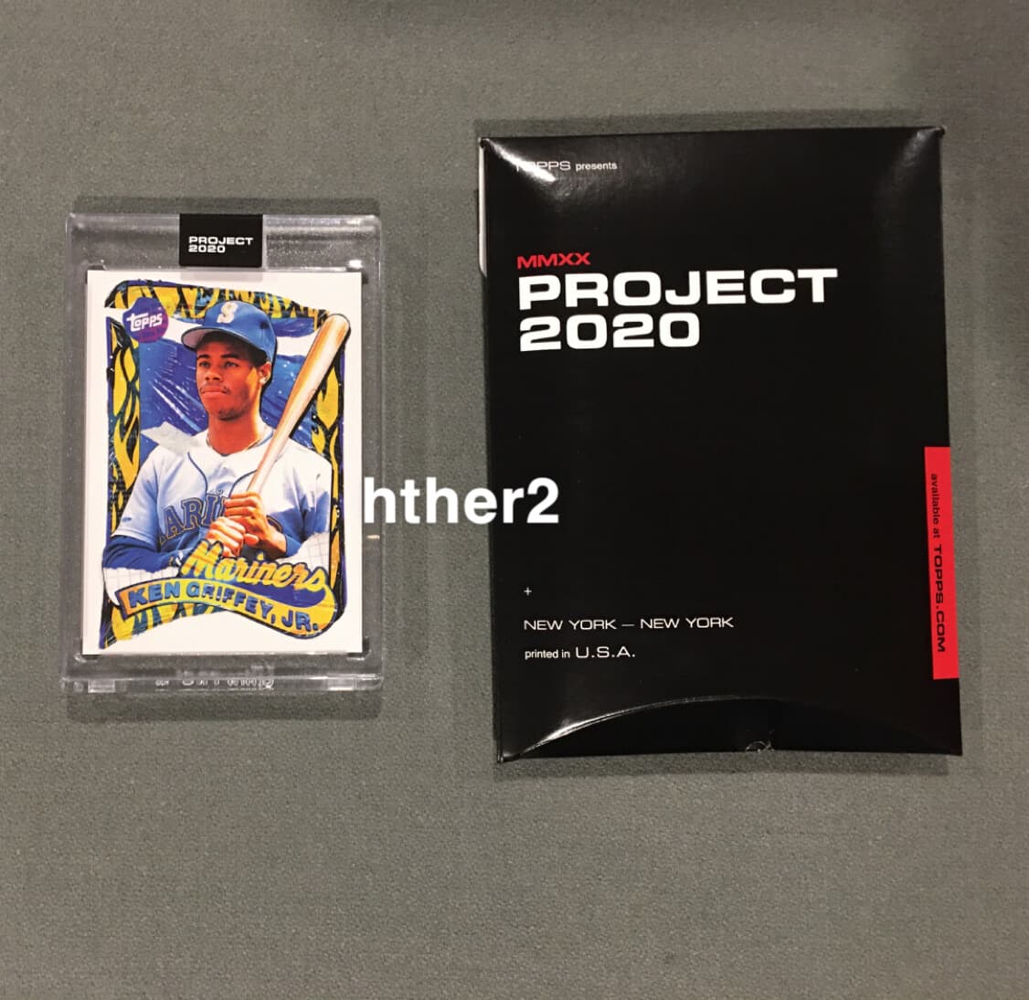 Project Ken Griffey 2020 Topps 2020 Topps