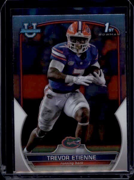 University Trevor Etienne 2022 Bowman Chrome 2022 Bowman Chrome