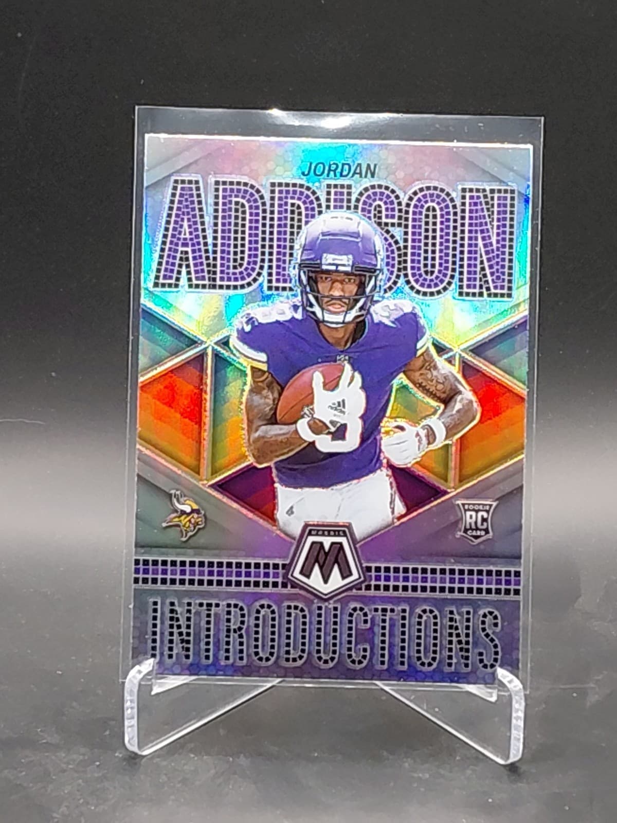 Introductions Jordan Addison 2023 Panini Mosaic 2023 Panini Mosaic silver