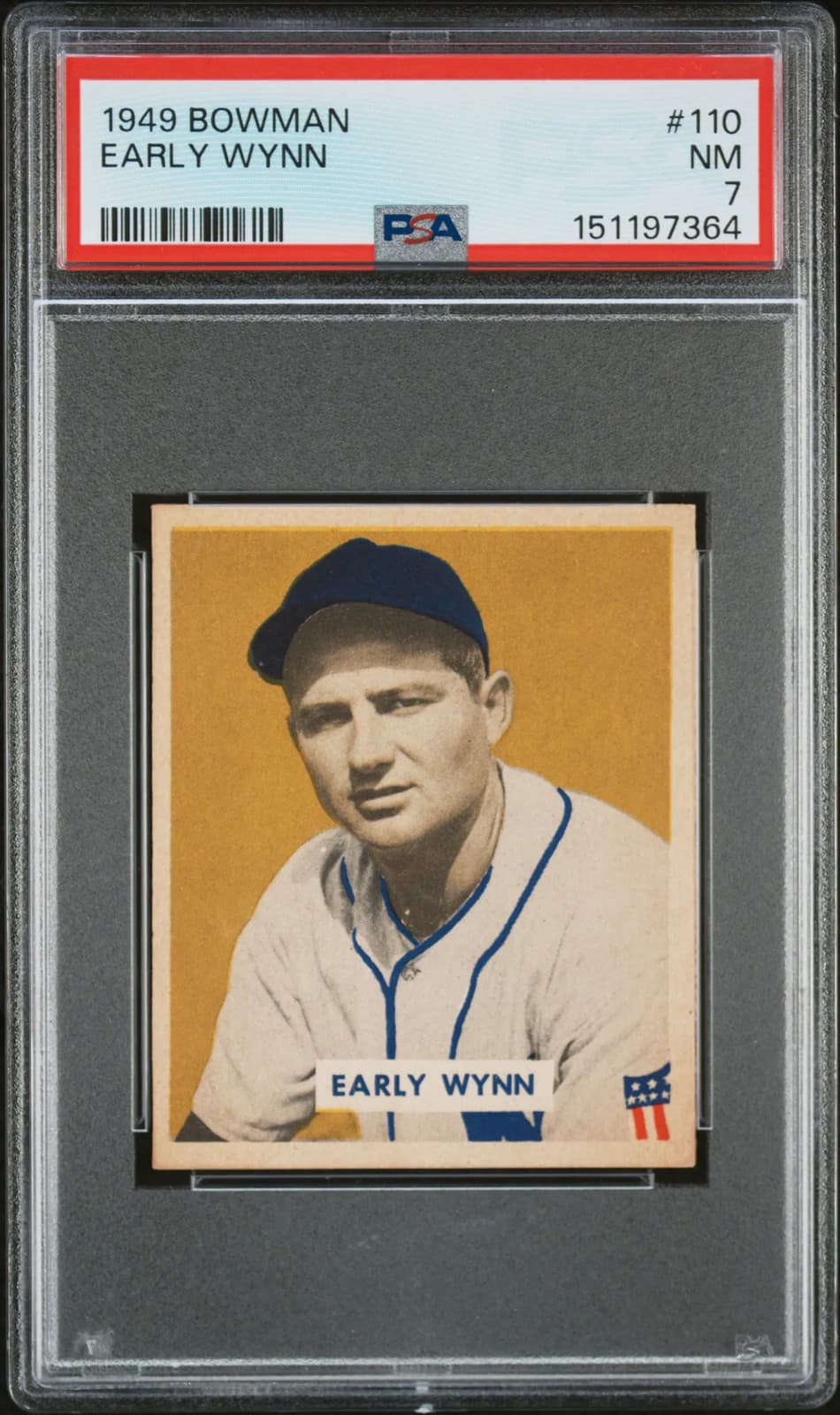 Early Wynn 1949 bowman Bowman