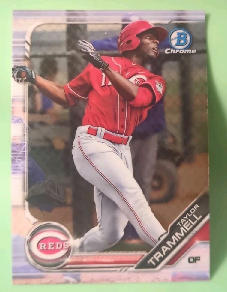 Taylor Trammell Prospects 2019 Bowman Chrome 2019 Bowman Chrome