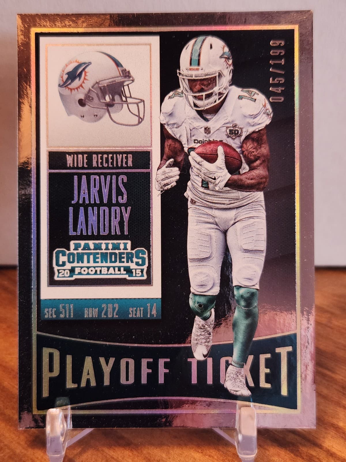 Jarvis Landry Playoff 2015 Panini Contenders 2015 Panini Contenders