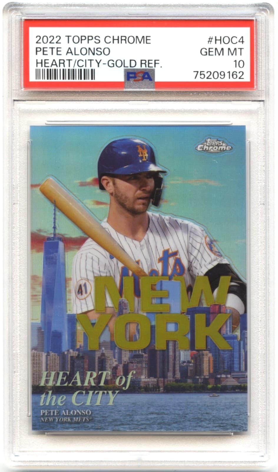 *PETE ALONSO *GOLD/50* HEART O 2022 Topps Chrome 2022 Topps Chrome