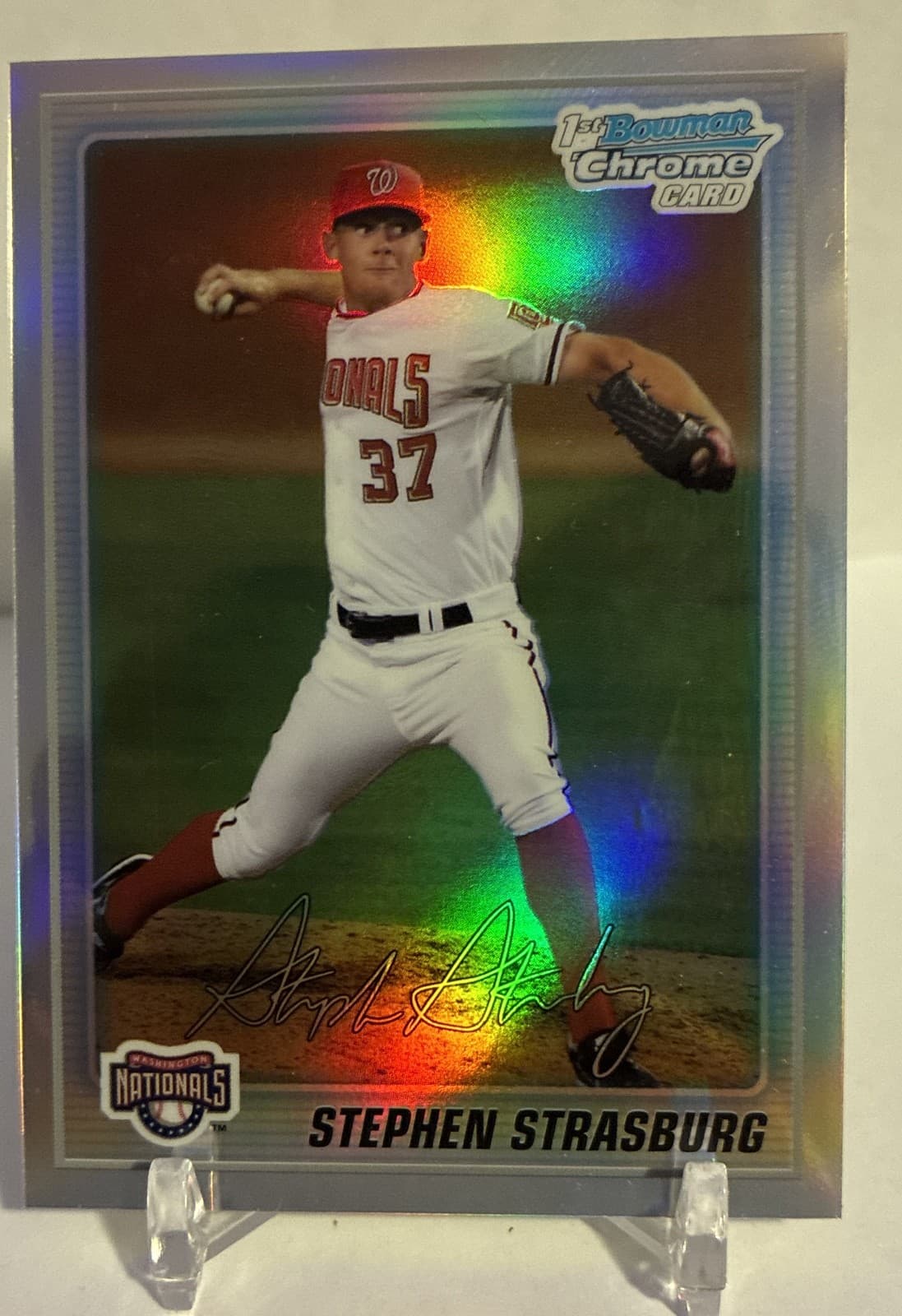 Prospects Stephen Strasburg 2010 Bowman Chrome