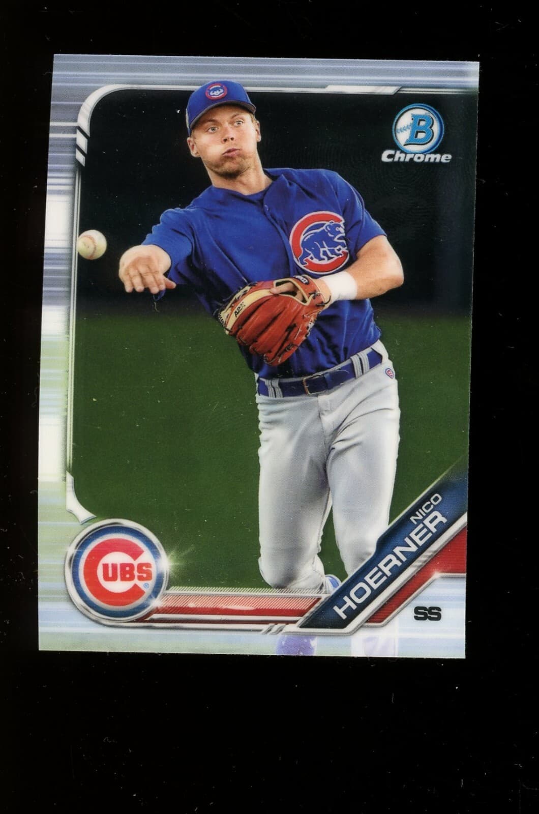 Nico Hoerner Chicago 2019 Bowman Chrome