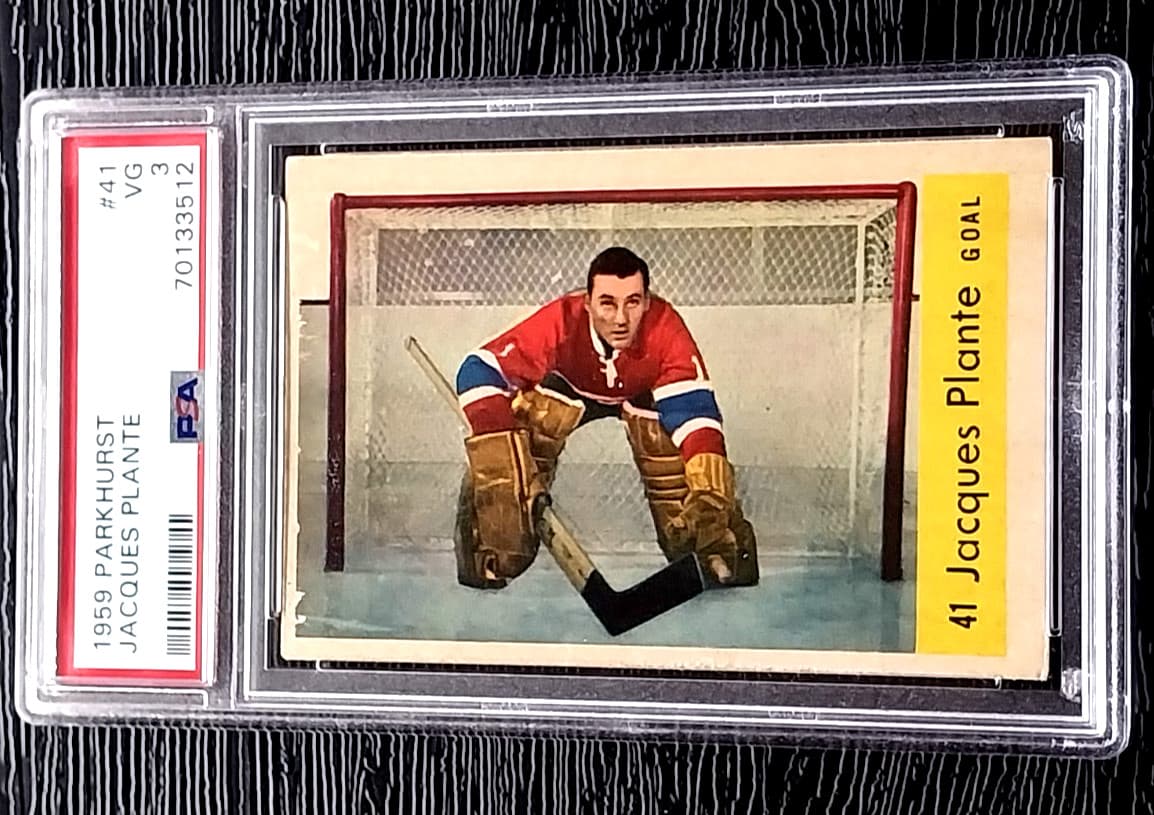 Jacques Plante 1959 unknown Parkhurst