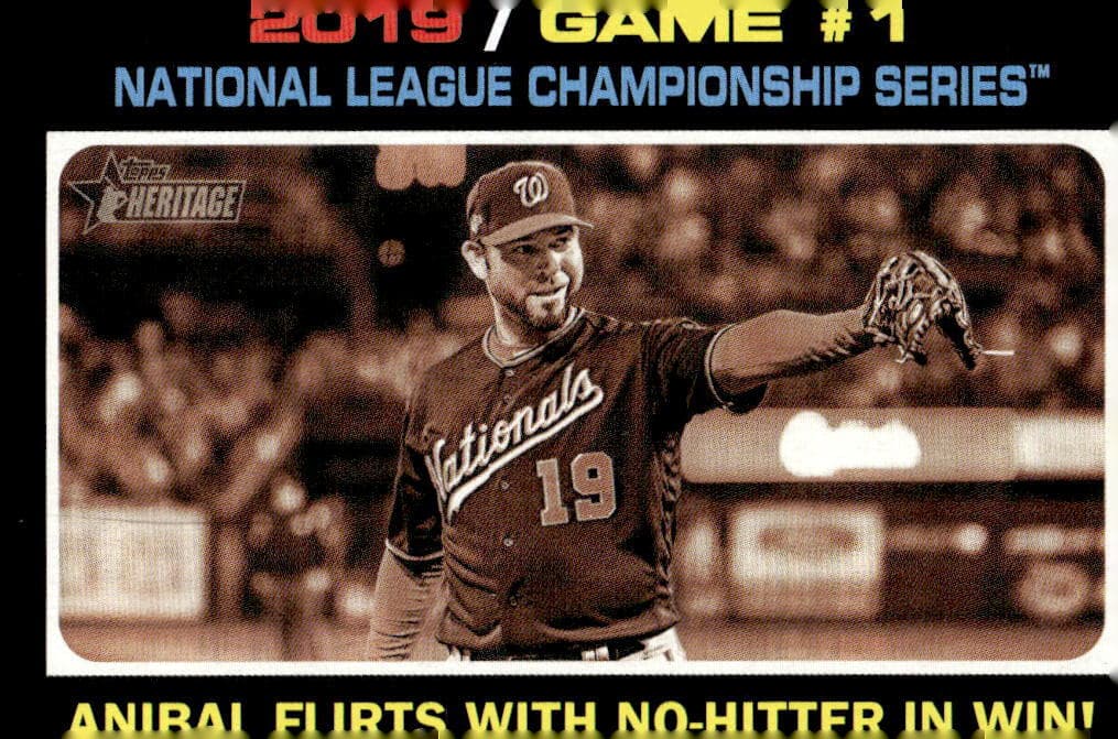 Game 2020 Topps Heritage 2020 Topps Heritage