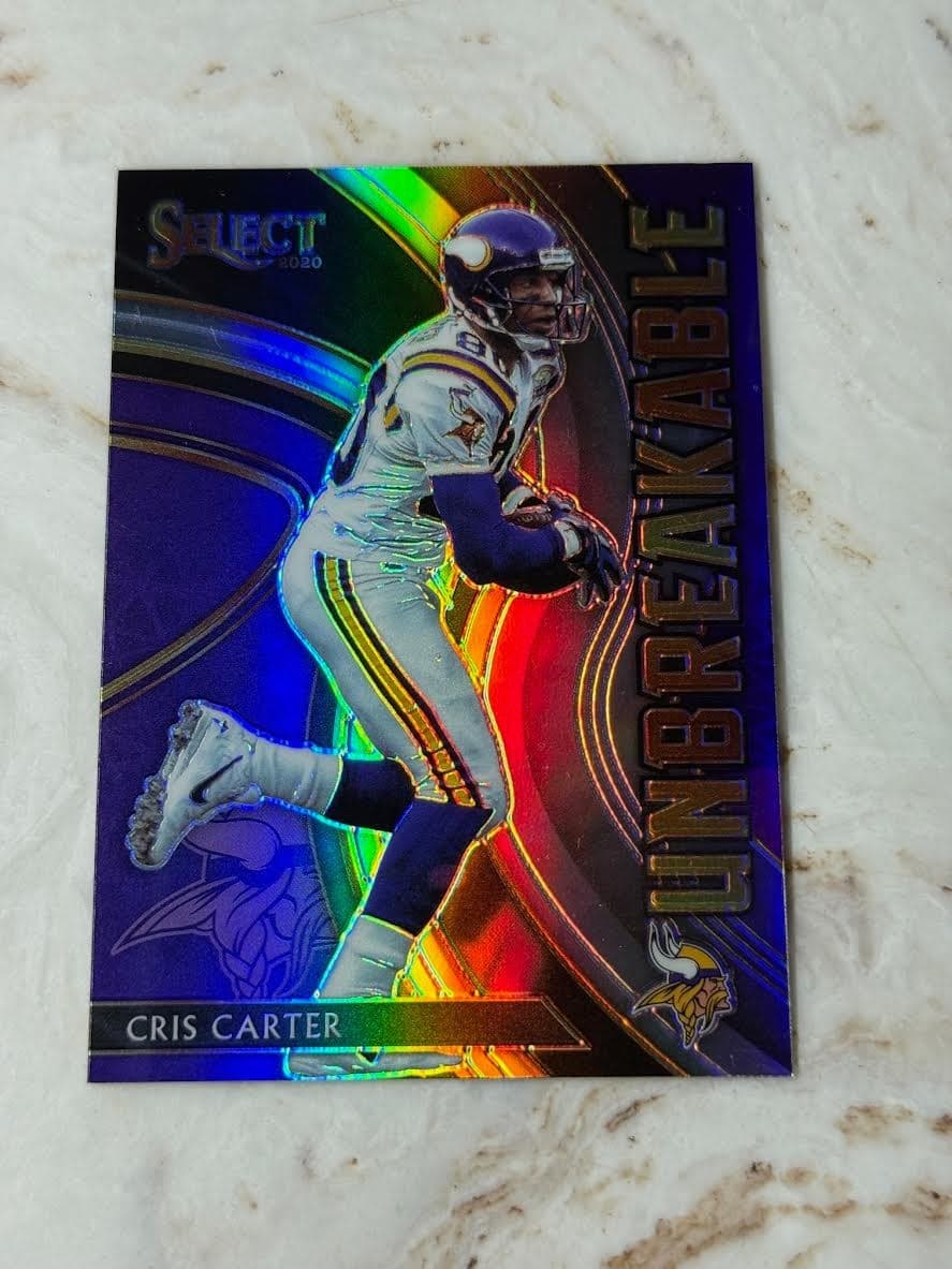 CRIS CARTER - FOOTBALL SILVER 2020 Panini Select 2020 Panini Select