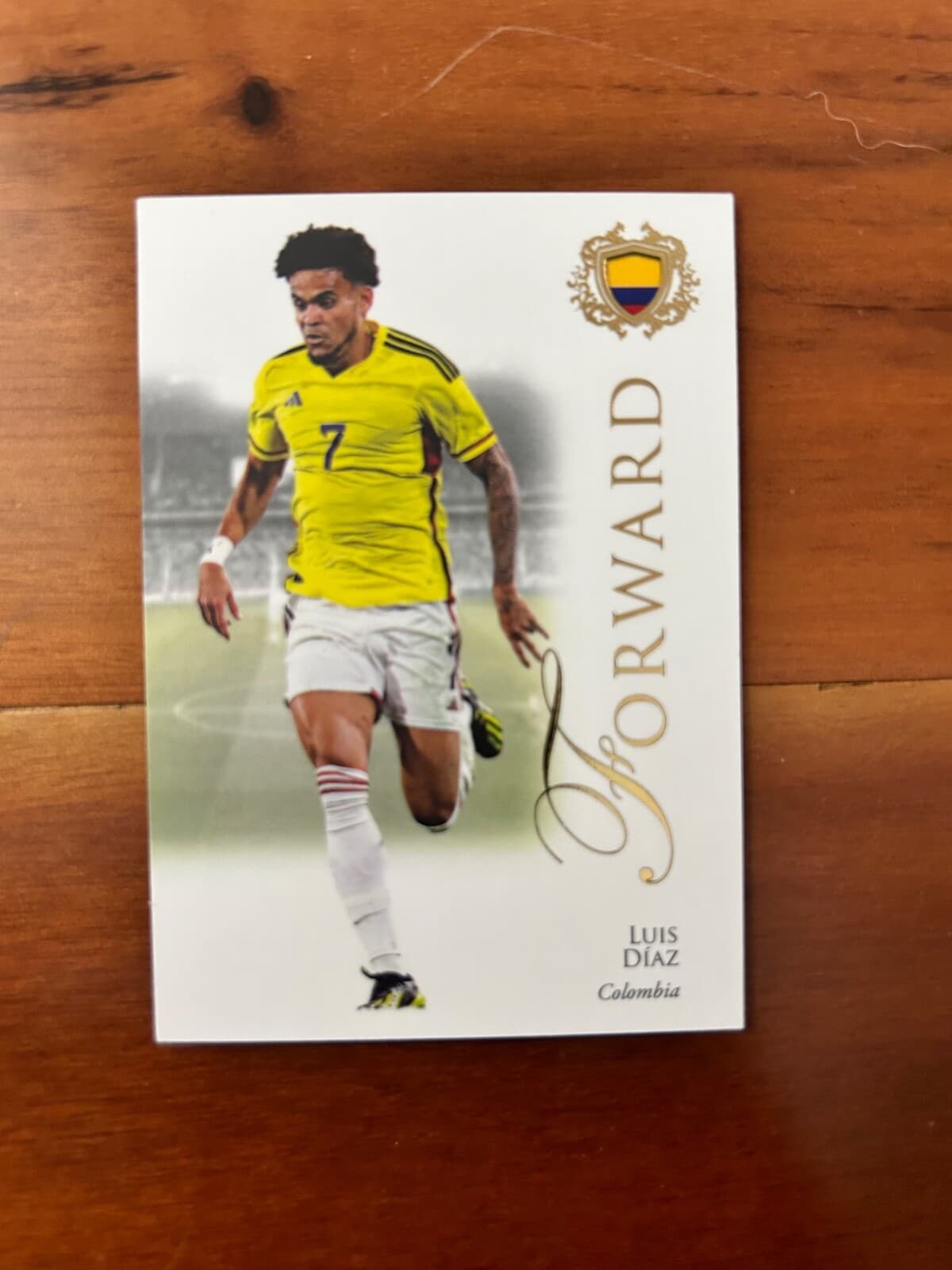 Luis Diaz trading card