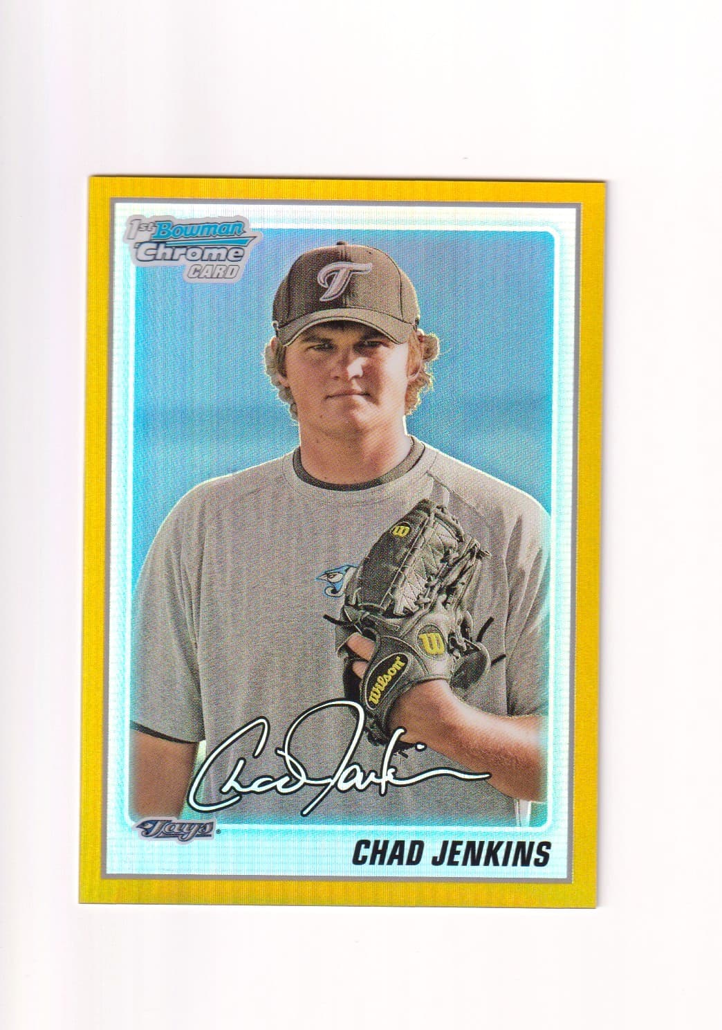 CHAD JENKINS Prospects GOLD /5 2010 Bowman Chrome 2010 Bowman Chrome